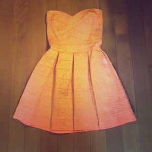 Orange dress