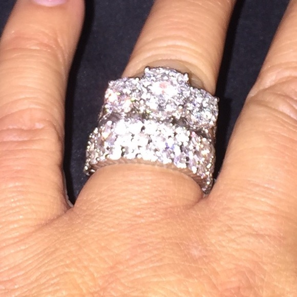 triple eternity band ring