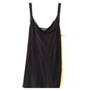 Victoria's Secret Cotton Tank w/ Lace