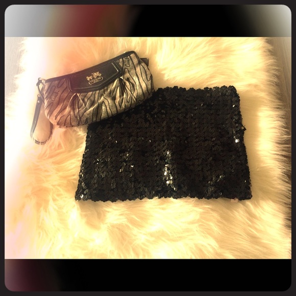 Sparkly black crop top