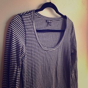 Stripped Long Sleeve Tshirt