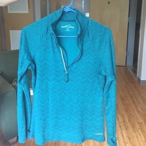 Eddie Bauer Work Out Quarter zip