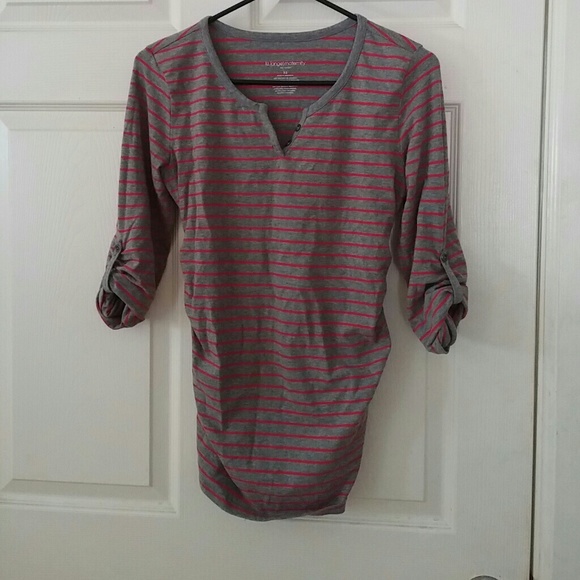 Maternity shirt.