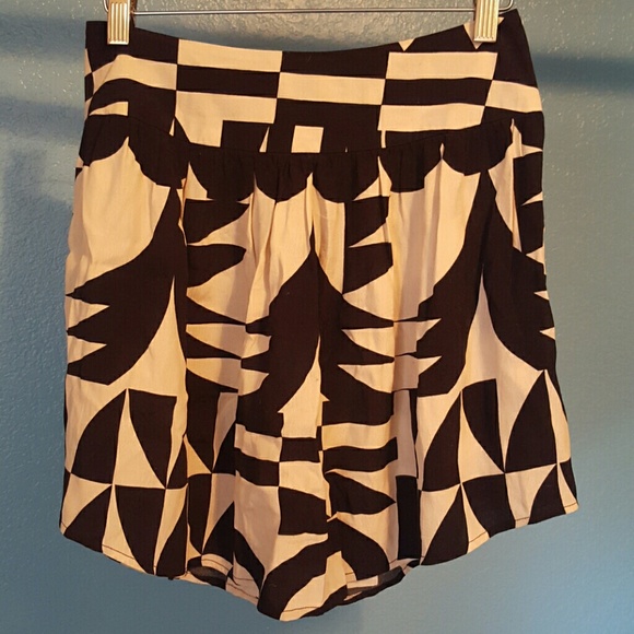 **SOLD** Black and White Silence + Noise Skirt