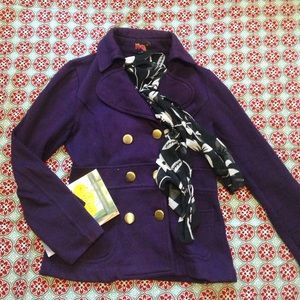 **last chance sale** Perfect purple peacoat