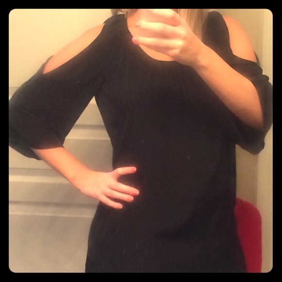 NWT black shift dress dress
