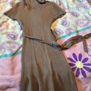 Turtle neck dress