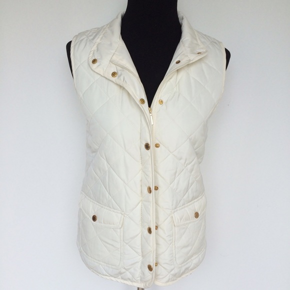 Off white puffer vest