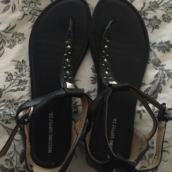 Black sandals