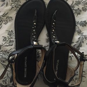 Black sandals