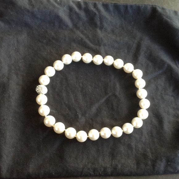 Faux pearls