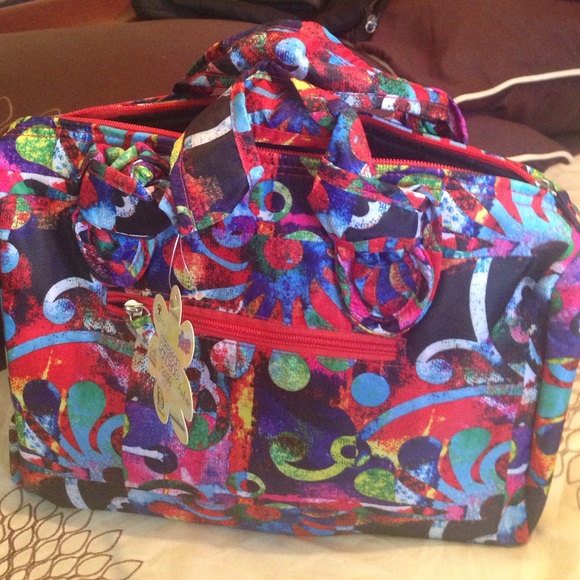 Colorful travel bag