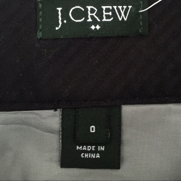 J.Crew Work Skirt in Grey, Size 0 NWOT - Picture 3 of 5
