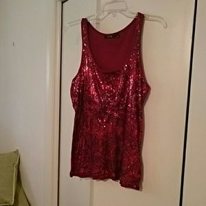 Sequin tank