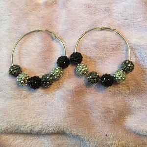 Hoop earrings