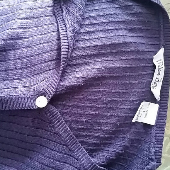 Purple Cardigan - Picture 3 of 3