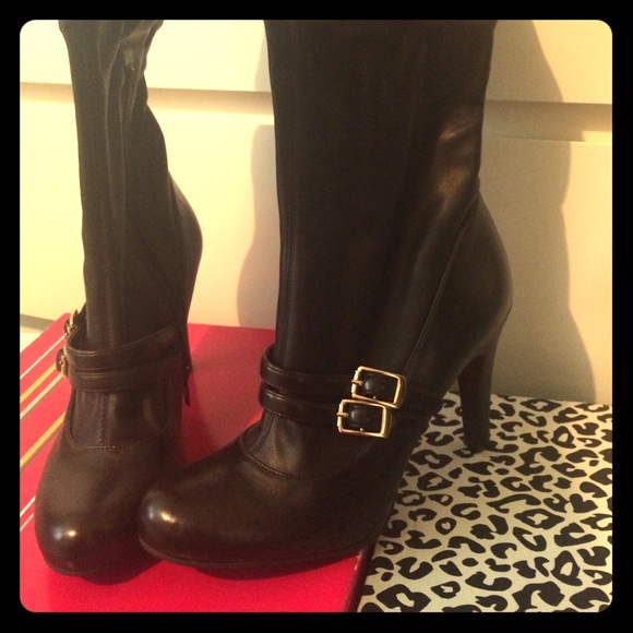 Brown BCBGirls knee high boots