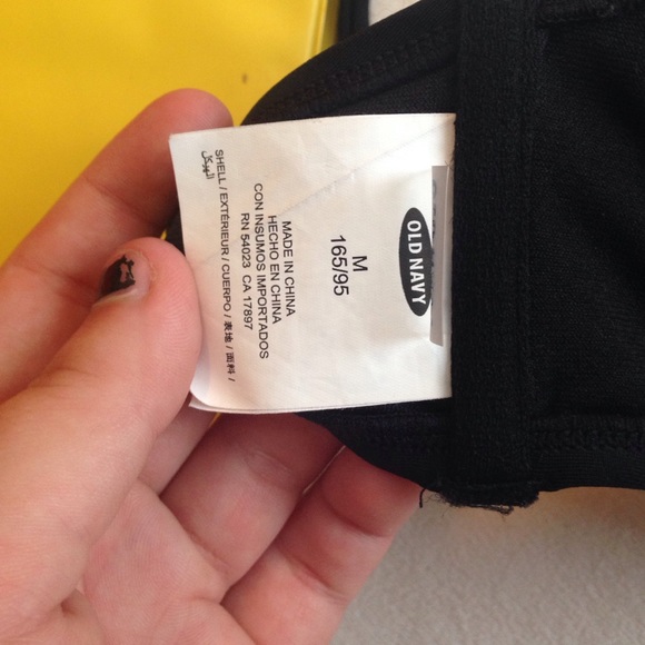 Black Old Navy Bikini top - Picture 2 of 4