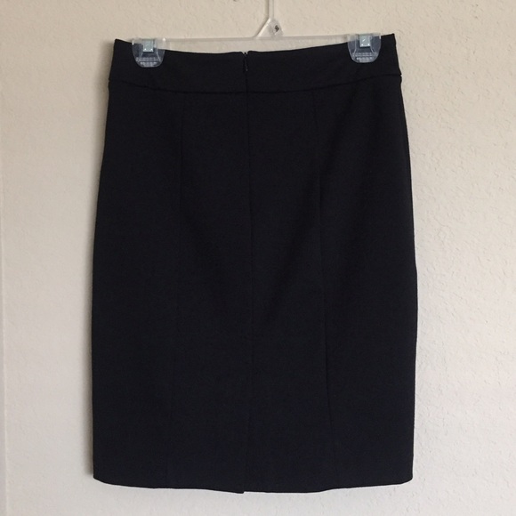 GAP Black Pencil Skirt, Size 0 - Picture 3 of 4