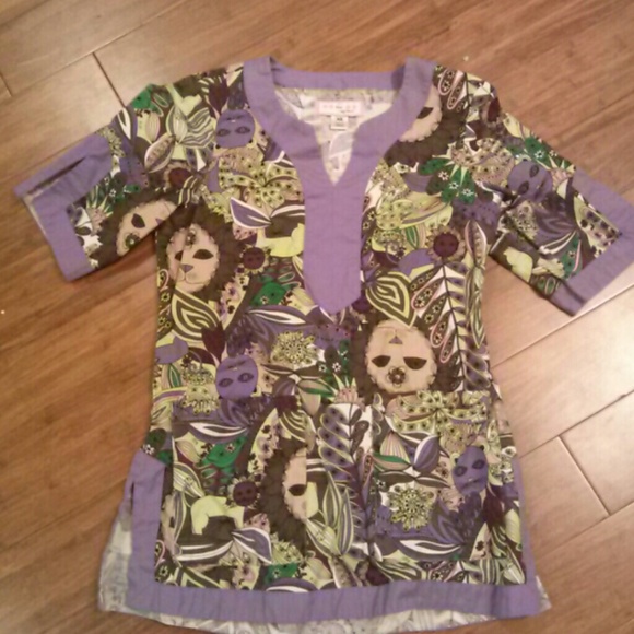 Koi Scrub top