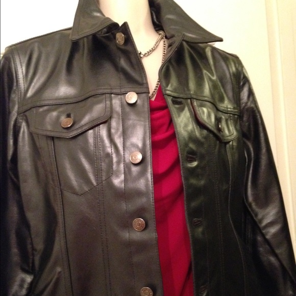 Ralph Lauren vintage leather jacket