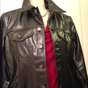 Ralph Lauren vintage leather jacket