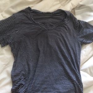 Brandy Melville striped vneck