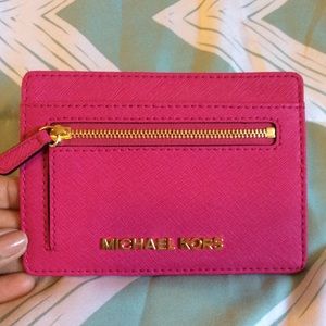 Michael Kors Jet Set Travel Flat Card Holder