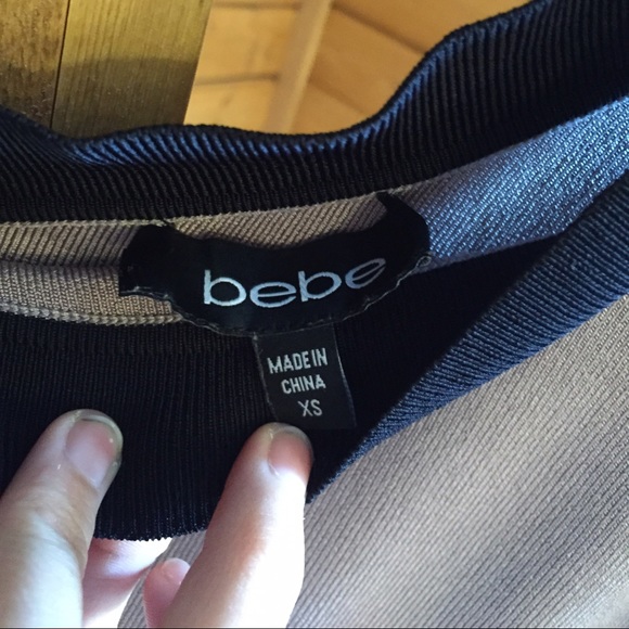 Bebe One Shoulder Bandage Dress - Picture 2 of 2