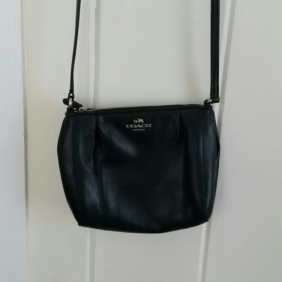 Coach crossbody leather bag