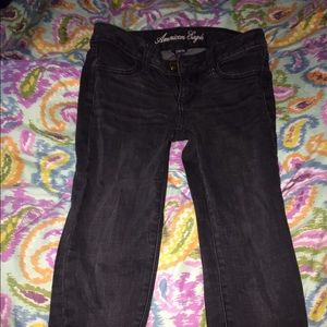 American eagle size 2 black jeggins