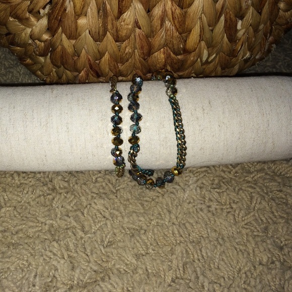 Chain multi wrap bracelet - Picture 2 of 2