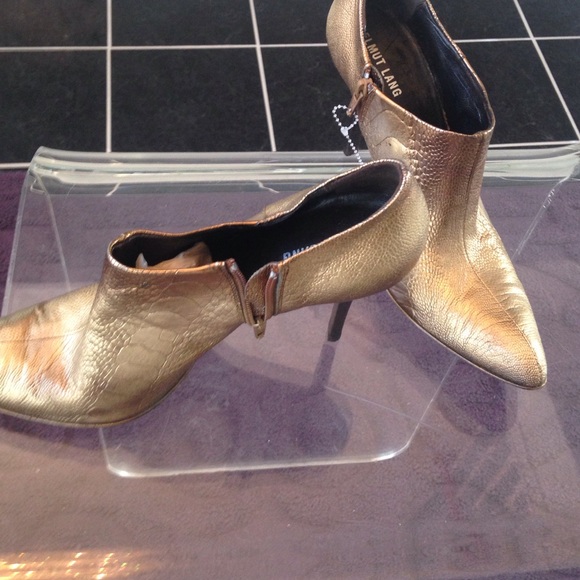 HOIST PICK ⚡️💥💥Helmet Lang gold BOOTIE - Picture 3 of 4