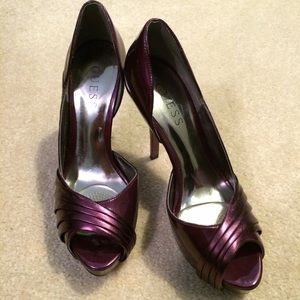 Guess Purple Heels Pumps