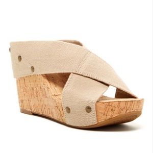 Lucky Brand Miller Wedge (Natural Color)