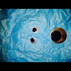 Earrings and necklace set