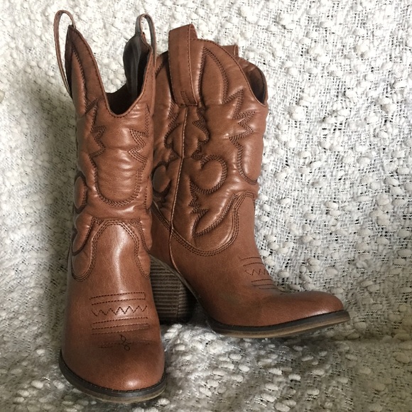 High Heel Cowgirl Boots