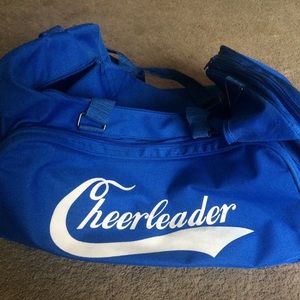 Blue cheerleader bag