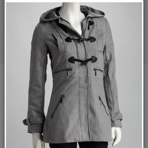 NWT gray toggle coat