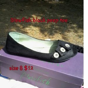 peep toe flats