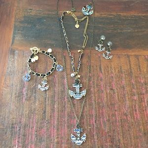 Betsey Johnson nautical set lot