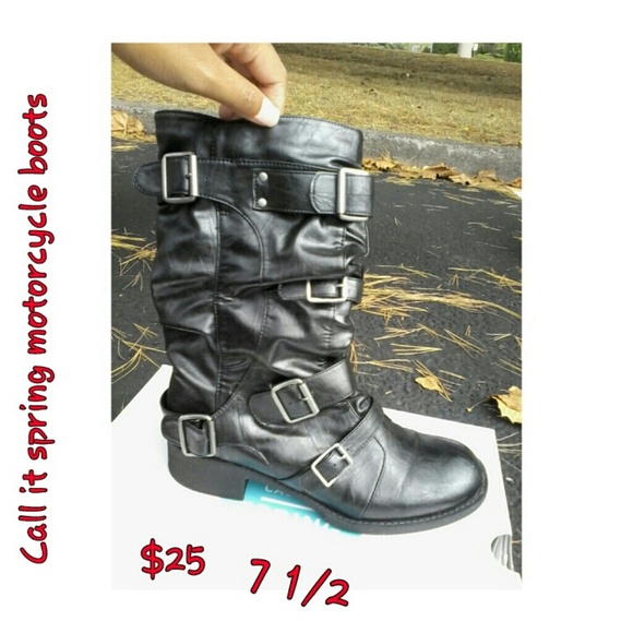 Call it spring motorcycle boots