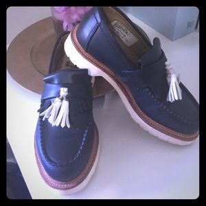 Dr. Martens tassle loafers