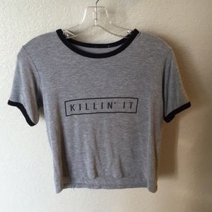 KILLIN' IT Crop Top