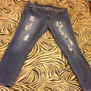 Forever 21 skinny jeans