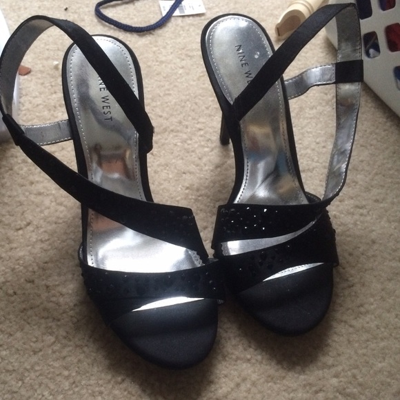 Black Nine West Heels