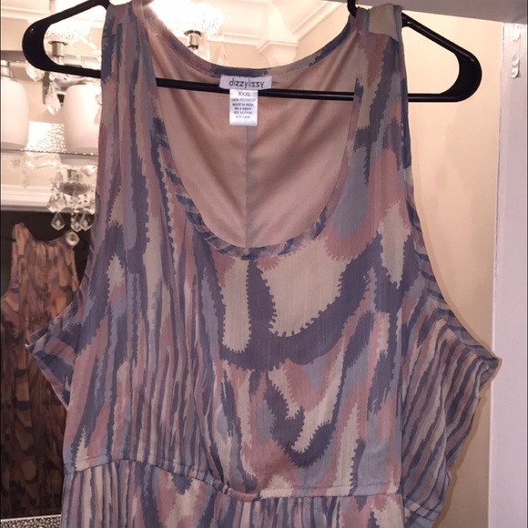 Plus size sun Dress - Picture 2 of 4