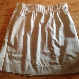 Khaki J. Crew Skirt