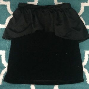 Peplum skirt