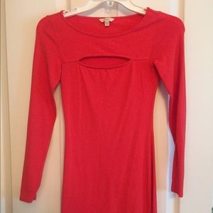 Guess Red Body-con Dress